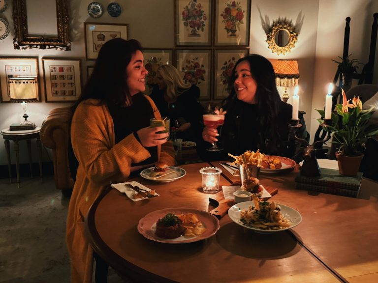 jantar com as amigas
