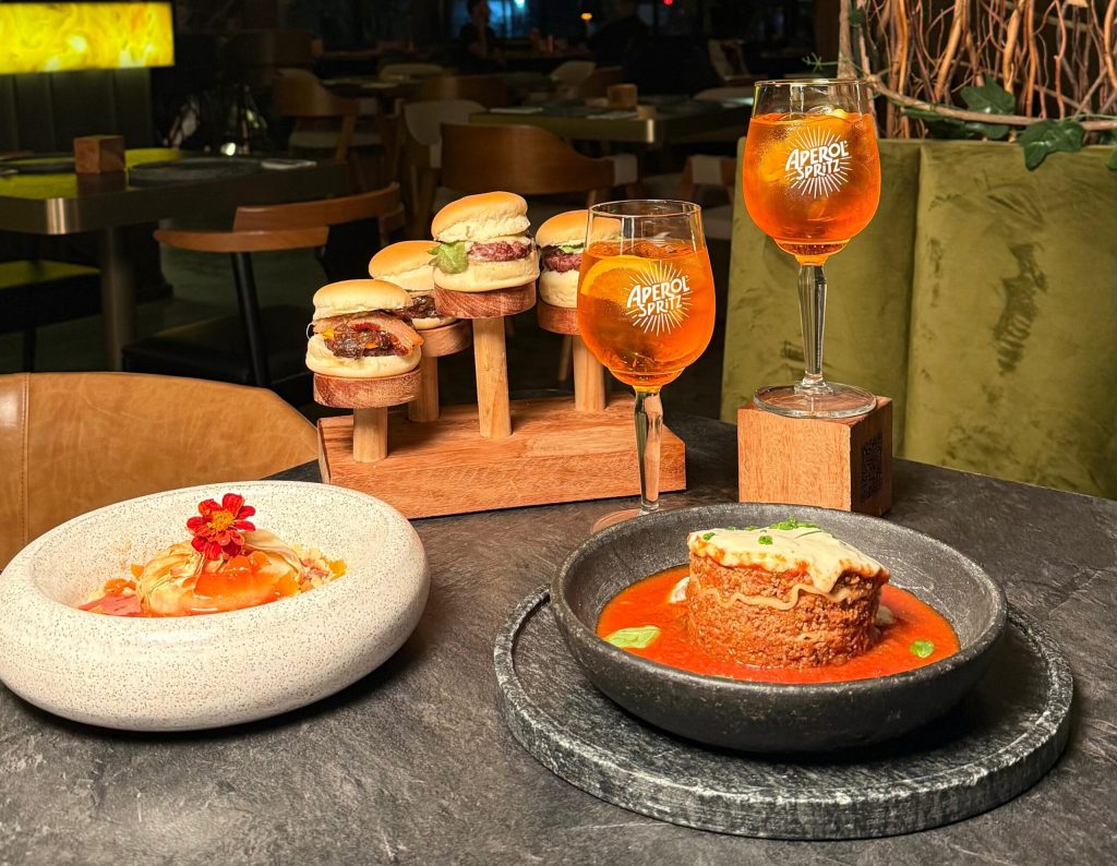 restaurante open aperol