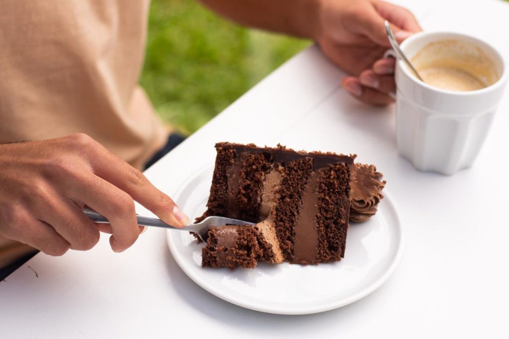 bolo de chocolate