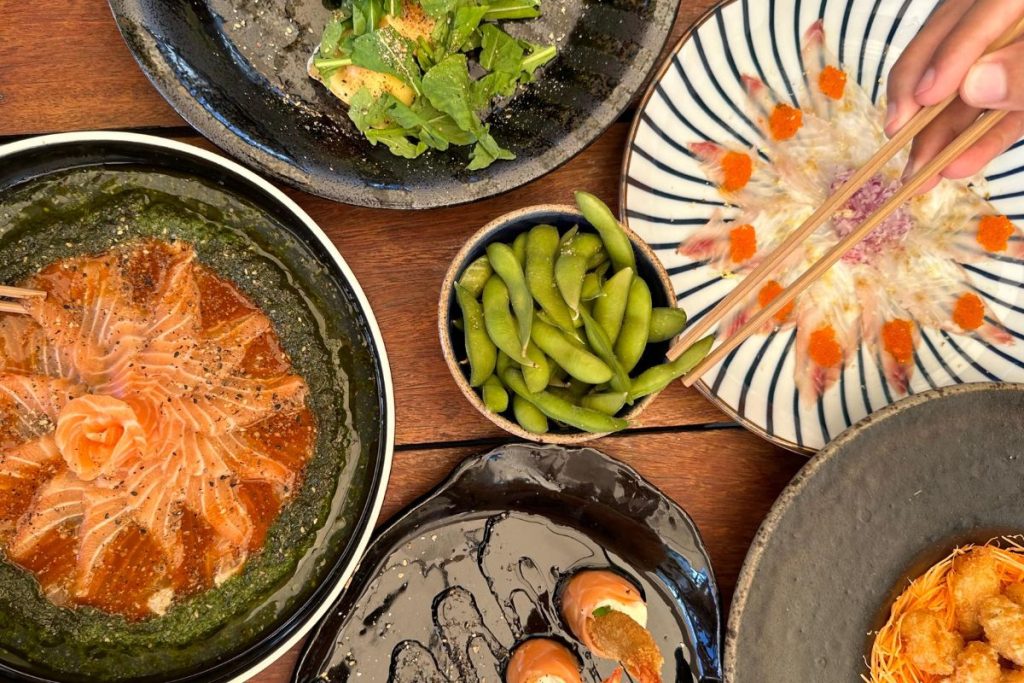 guia sabores japonês sushi